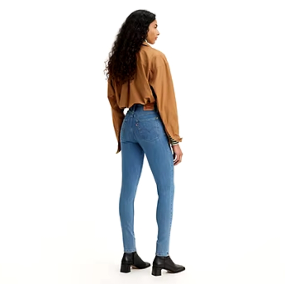 HP🎉 Levi's 721 High Rise Skinny Straight Jeans - Picture 2 of 2